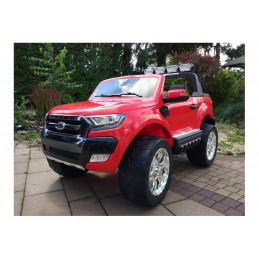 Auto Na Akumulator Ford Czerwony 4x4 Koła EVA