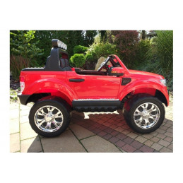 Auto Na Akumulator Ford Czerwony 4x4 Koła EVA