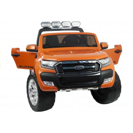 Auto na akumulator Ford Pomarańczowy lakier 4x4