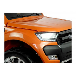Auto na akumulator Ford Pomarańczowy lakier 4x4