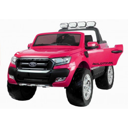 Auto na akumulator Ford Ranger 4x4 Różowy Lakier LCD