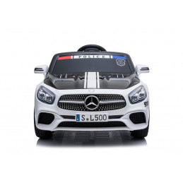 Pojazd na Akumulator Mercedes SL500 Policja Biały