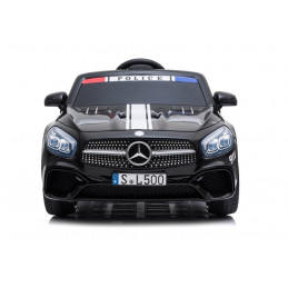 Pojazd na Akumulator Mercedes SL500 Policja Czarny