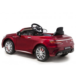 Auto na Akumulator Mercedes S63 Czerwony Lakier
