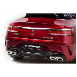 Auto na Akumulator Mercedes S63 Czerwony Lakier