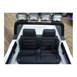 Auto Na Akumulator Ford Ranger 4x4 Biały LCD