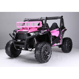 Auto na Akumulator JS360 Różowy