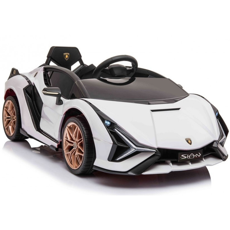 Auto na akumulator Lamborghini Sian Biały