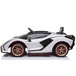 Auto na akumulator Lamborghini Sian Biały