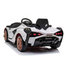 Auto na akumulator Lamborghini Sian Biały