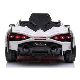 Auto na akumulator Lamborghini Sian Biały