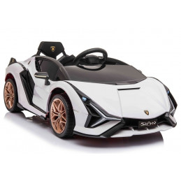 Auto na akumulator Lamborghini Sian Biały